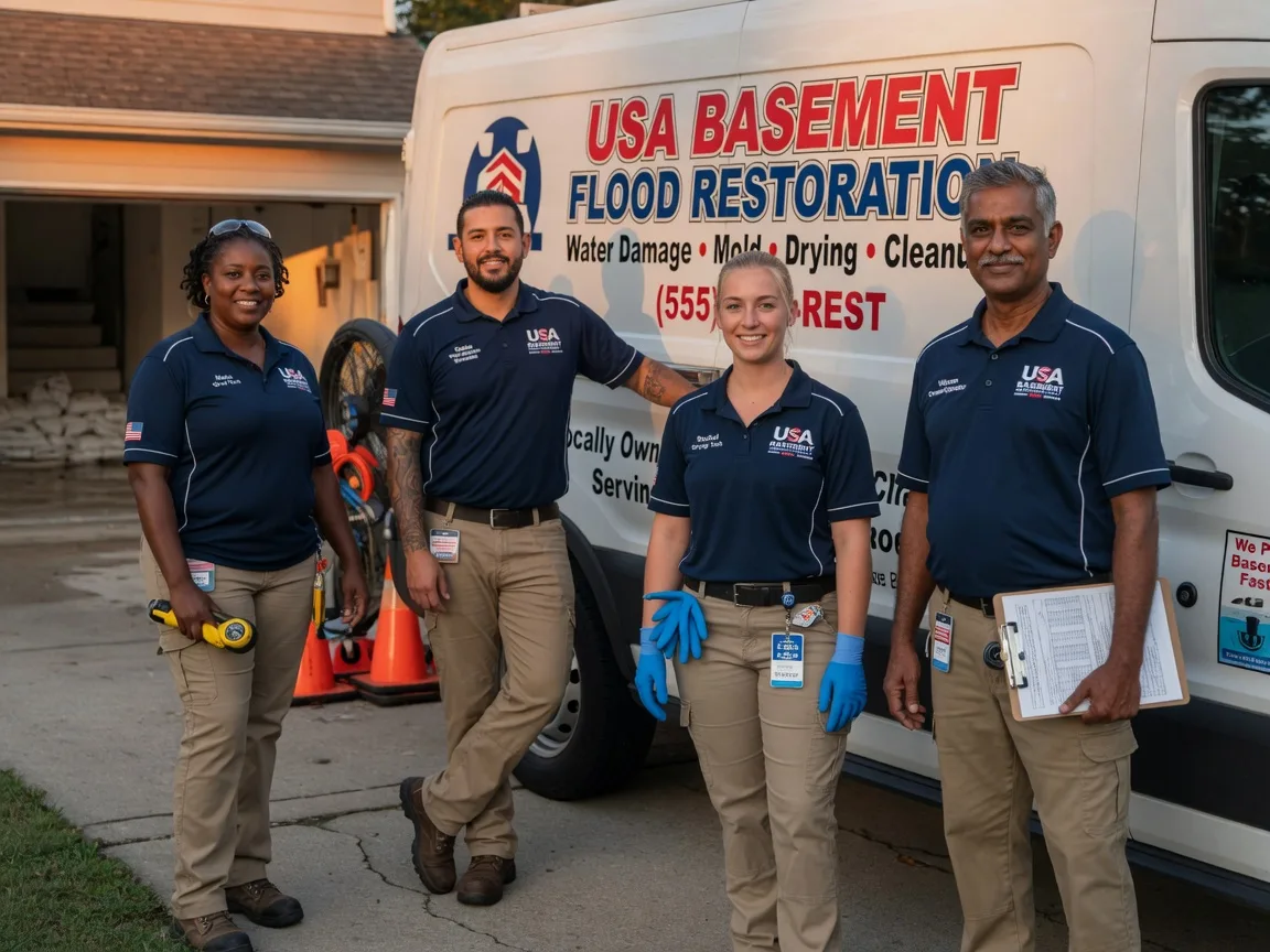 Basement Flood Cleanup company in Colfax, IL